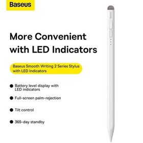 تصویر قلم لمسی بیسوس مدل Smooth Writing 2 Series BS-PS011 