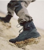 تصویر کفش کوهنوردی نایکی مدل Air Zoom Gaiadome گورتکس مشکی و خاکی 