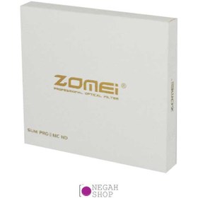 تصویر فیلتر لنز ان دی Zomei PRO II MC Silver Ring ND64 52mm 