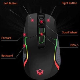 تصویر موس گیمینگ میشن Meetion Gaming Mouse G3360 Meetion Gaming Mouse G3360