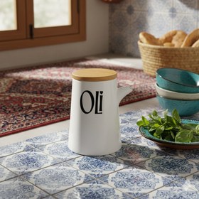 تصویر ظرف روغن طرح لیمو 