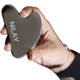 تصویر گواشای استیل نیلای 