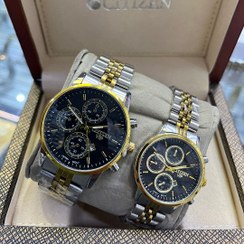 تصویر ست ساعت زنانه و مردانه رومانسون R-7898 رنگ ثابت ضدآب 