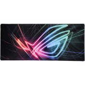 تصویر ماوس پد گیمینگ ایسوس مدل نئون NU17 ابعاد 30*80 سانتی متر ASUS NEON GAMING MOUSE PAD 30*80 CM