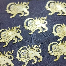 تصویر خرجکار برنجی شیر 