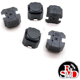 تصویر تک سوئیچ کربنی SMD 6*6*5 2PIN 