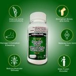 تصویر تسکین دهنده کمردرد و دردهای عضلانی کرکلند ۹۰ عددی Extra Strength Muscle Back Pain Relief