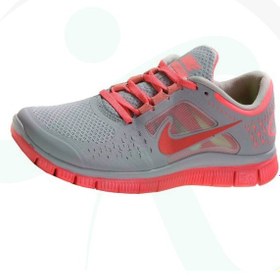 Nike free run 3 pink and on sale grey