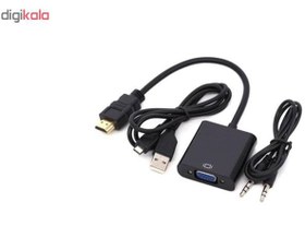 تصویر تبدیل HDMI به VGA کد 132 