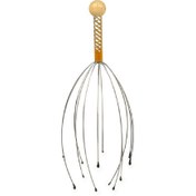 تصویر ماساژور دستی سر تن زیب | نقره ای 