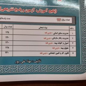 تصویر کتاب استخدامی کارشناس امور بیمه ای - سامان سنجش 