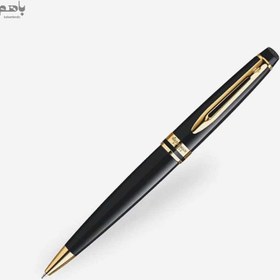 تصویر خودکار واترمن مدل اکسپرت رنگ مشکی گیره طلا 