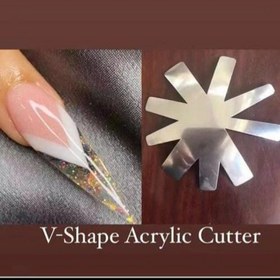 تصویر کاتر فرنچ ناخن 