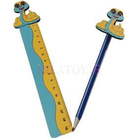 تصویر ست خط کش و مداد 