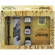 تصویر ست طراحی خوشنویسی کالیگرافی 3 رنگ وینزور WINSOR 