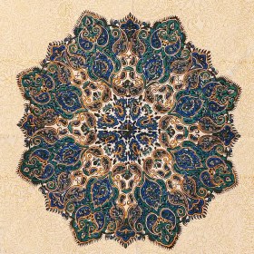 تصویر سفره قلمکار اعلا 100*100 