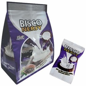 تصویر بیسکویت کاکائویی با کرم شکلاتی شیری بیسکونرژی نیلی‌تو بسته 240 گرمی 