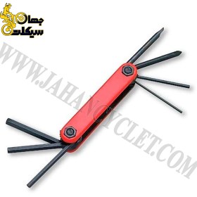 تصویر آچار 7 کاره دوچرخه 