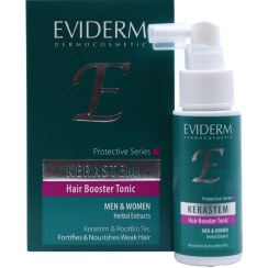 تصویر تونیک تقویت کننده مو کراستم اویدرم 60 میلی لیتر Eviderm Kerastem Solution 60 ml