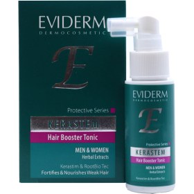 تصویر تونیک تقویت کننده مو کراستم اویدرم 60 میلی لیتر Eviderm Kerastem Solution 60 ml