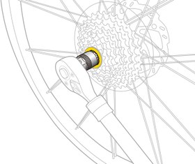 تصویر آچار خودرو دوچرخه برند topeak Topeak Freewheel Remover