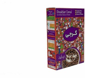 تصویر کورن فلکس توپی شکلاتی گرجی وزن 300 گرم Gorji Chocoball Corn Flakes 300 gr