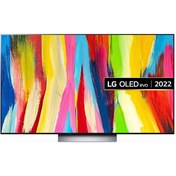 تصویر تلویزیون ال جی مدل 55C2 LG OLED55C24 OLED 4K α9 Gen5 AI ThinQ WebOS Smart TV 2022