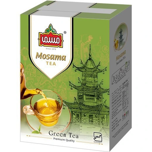 Mosama Tea خرید و قیمت چای سبز ممتاز مسما - 400 گرم مقوایی | ترب