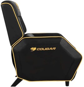 تصویر مبل گیمینگ کوگار Gaming Chair Cougar RANGER ROYAL Cougar Gaming Sofa Ranger, Steel-Frame, Breathable PVC Leather, 160° Recliner System, 160Kg Weight Capacity, Black