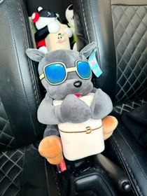 تصویر اورگنایزر ماشین ، جا دستمالی و نظم دهنده سه کاره عروسکی ماشین - مدل 