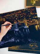 تصویر پک ۲ عددی اسکرچ برد A3 (نقاشی خراشیدنی) 