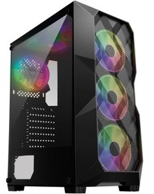 تصویر کیس گیمینگ نسلi3 14400f/RTX3070/H610/16G RAM/14 