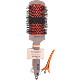 تصویر برس پیچ مو مدل براشینگ سرامیکی ضد حرارت مستر براش - 2465 Brushing Heat & Chemical Resistant Mr Brush Crown Model 2435 - 2465