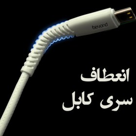 تصویر کابل شارژ Microusb بیاند چرمی مدل BUM-301 LT طول 1 متر 1 کارتن 