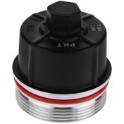 تصویر درپوش فیلتر روغن مدل آلمینیومی مناسب برای پژو 206 و TU5 