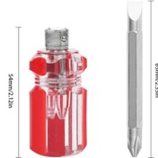 تصویر پیچ گوشتی مشتی دوطرفه تلسکوپی 