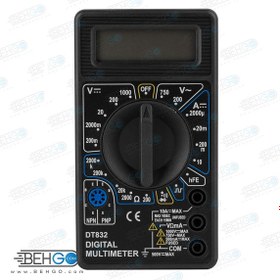 تصویر مولتی متر دیجیتال مدل DT832 Multimetre Digital DT-832