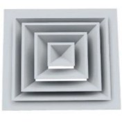 تصویر دریچه سقفی 4 طرفه بدون دمپر 