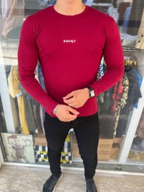 تصویر تیشرت آستین بلند Esprit زرشکی Esprit crimson long sleeve t-shirt