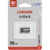 تصویر فلش مموری LONARK USB2.0 LU124B 16G Black 