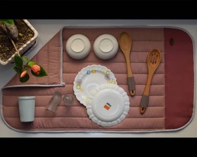 تصویر نمگیر بزرگ آشپزخانه 