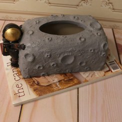 تصویر جعبه دستمال کاغذی ماه 