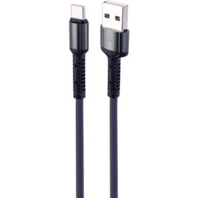 تصویر کابل تایپ سی فست شارژ Ldnio LS63 2.4A 1m - خاکستری Ldnio LS63 2.4A 1m Type-C FAST CHARGING DATA CABLE