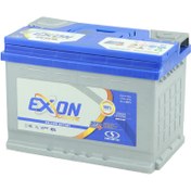 تصویر باتری خودرو اکسون ۶۶ آمپر اتوماتیک با ۲۱ ماه گارانتی 
