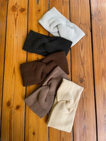 تصویر هدبند بافت پاپيونى کد A07 