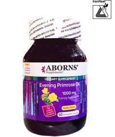 تصویر Aborn's Supplement Evening Primrose Oil 1000 ‌mg Aborn's Supplement Evening Primrose Oil 1000 ‌mg