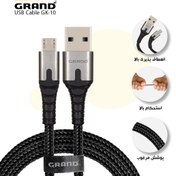 تصویر کابل تبدیل USB به میکرو یو اس بی(Micro) گرنداسکای مدل GK-10 