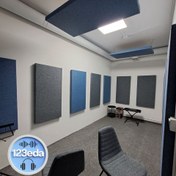 تصویر پنل آکوستیک تخت با روکش مخملی - ۶۰×۱۲۰ Acoustic panel with velvet-coated