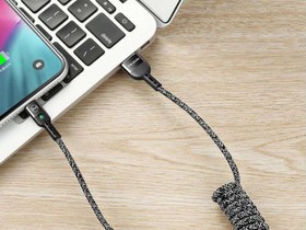 تصویر کابل شارژ USB به تایپ سی فنری 1.8 متر مک دودو مدل Mcdodo 6420 Mcdodo USB to Type-C Cable CA-6420