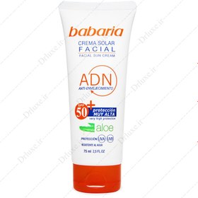 تصویر کرم ضد آفتاب +SPF50 آلوئه ورا باباریا 75 میلی لیتر 